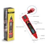 FRANKEVER Voltage Tester/Non-Contact Voltage Tester, Dual Range AC 2-440V,50Hz-60Hz Live/Neutral Wire Tester, Electrical Tester with LCD Display, Wire Breakpoint Finder,Light Fuse Checker Repair Tool - Image 2