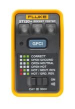 Fluke ST120+ GFCI Socket Tester with Audible Beeper