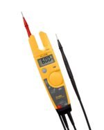 Fluke T5-600 Electrical Voltage, Continuity and Current Tester, Measures AC Current Up to 100 A Without Contact, Automatically Select AC/DC for Tests, Includes Detachable SlimReach Probe Tip