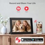 Frameo 10.1 Inch WiFi Digital Picture Frame, Smart Cloud Electronic Photo Frame with HD IPS Touch Screen Slideshow 32GB Memory Auto-Rotate Wall Mount, Share Photos/Videos from Phone by Frameo App - Image 2