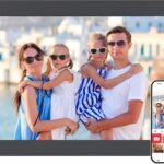 Frameo Digital Picture Frame, 10.1 Inch Smart WiFi Digital Photo Frame Electronic with 1280x800 HD IPS Touch Screen, Auto-Rotate, Wall Mountable, Share Photos/Videos Instantly via Frameo App