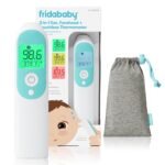 Frida Baby Thermometer, 3-in-1 Infrared Thermometer for Ear, Forehead & Touchless, Fever Thermometer for Baby, Infants, Toddlers, Kids & Adults