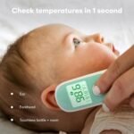 Frida Baby Thermometer, 3-in-1 Infrared Thermometer for Ear, Forehead & Touchless, Fever Thermometer for Baby, Infants, Toddlers, Kids & Adults - Image 2