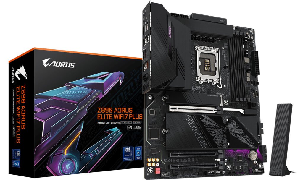 GIGABYTE Intros Z890 AORUS Elite WiFi7 Plus and Z890 Eagle WiFi7 Plus Motherboards