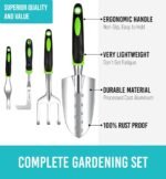 GROWIT Heavy Duty Gardening Tools - 23-Piece Gardening Gifts for Women, Men, Mom, Dad - Durable, Ergonomic Garden Tools Set - Image 2