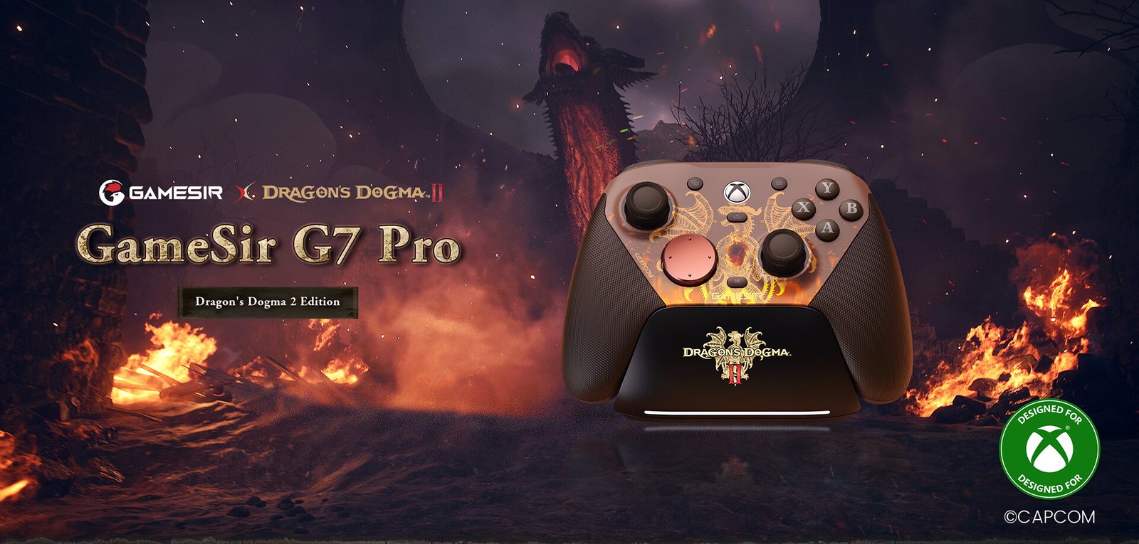 GameSir Announces G7 Pro Dragon's Dogma 2 Edition Game Controller