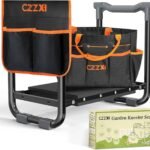 Garden Kneeler and Seat, Wider and Thicker Kneeling Pad Heavy Duty Gardening Stool with Gardening Tool Pouch and Bag, Garden Bench/Chair Gifts for Women, Seniors