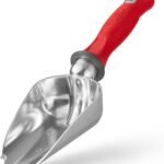 Garden Weasel Potting Scoop - Oversized | Dig and Transport | Planting and Gardening Hand Digging Tools, Heavy Duty Soil Scoop, Mini Gardening Shovel | 91362