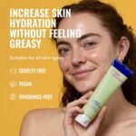 Good Molecules Lightweight Daily Moisturizer Face Cream – 100 ml / 3.38 fl oz - Non-Greasy Facial Moisturizer Face Lotion with Shea Butter & Hyaluronic Acid - Image 2