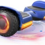 Gyroor Self Balancing Scooter New G13 All Terrain Balancing Scooter with LED Lights, Self Balancing Off Road with Bluetooth for Kids ages 6-12 and Adults-Blue