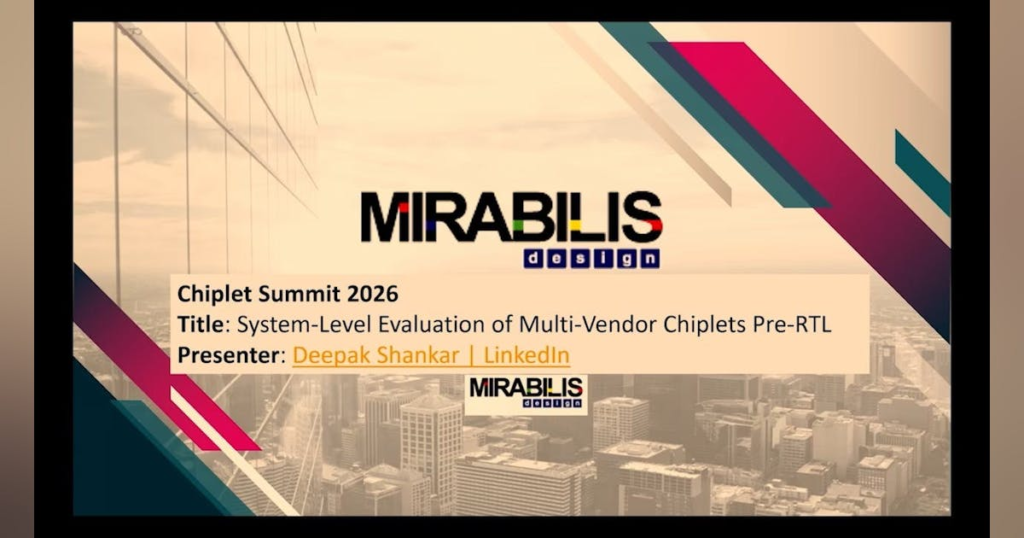 How VisualSim Architect Models UCIe Chiplet Latency and Multi-Die CPU Tradeoffs