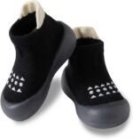 Hstyle Baby Sock Shoes Toddler Walking Shoes Infant Non-Slip Slippers Soft Rubber Sole Sneakers for Baby Boys Girls