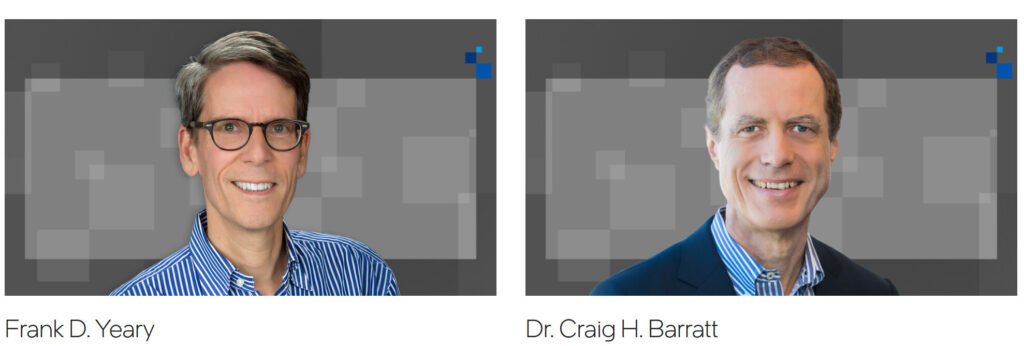 Intel Board Chair Frank Yeary Steps Down, Craig Barratt Takes Over