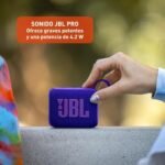 JBL Go 4 - Ultra-Portable, Waterproof and Dustproof Bluetooth Speaker, Big JBL Pro Sound with Punchy bass, 7-Hour Built-in Battery, Made in Part with Recycled Materials (Purple) - Image 2