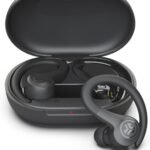 JLab Go Sport+ Wireless Workout Earbuds Featuring C3 Clear Calling, Secure Earhook Sport Design, 35+ Hour Bluetooth Playtime, and 3 EQ Sound Settings (Graphite)