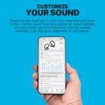 JLab Go Sport+ Wireless Workout Earbuds Featuring C3 Clear Calling, Secure Earhook Sport Design, 35+ Hour Bluetooth Playtime, and 3 EQ Sound Settings (Graphite) - Image 2