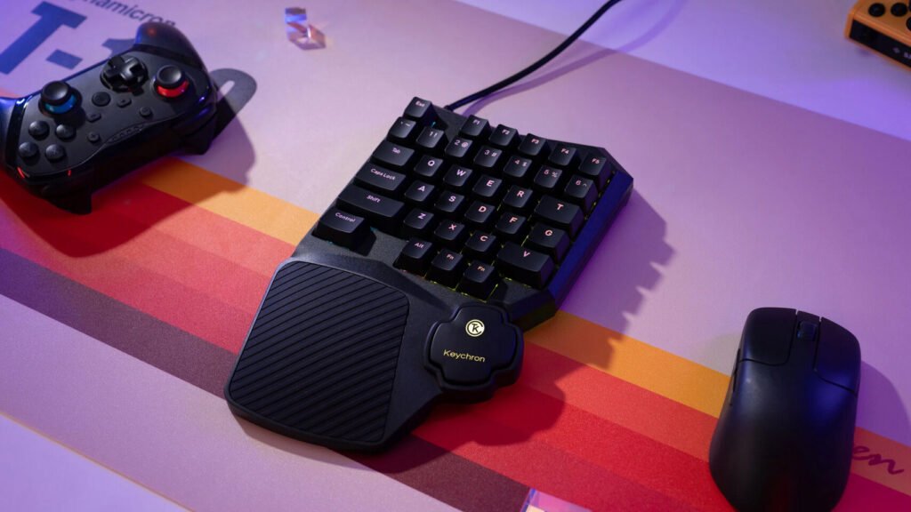 Keychron Launches $59.99 C0 HE 8K One-Handed Gaming Keyboard