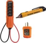 Klein Tools 80097 Beginner Tester Kit, GFCI Outlet and Receptacle Tester, Electronic and Non-Contact Test Pen, 3-Piece