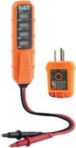 Klein Tools ET45VP Electrical Test Kit with GFCI Outlet Tester and AC/DC Voltage Tester