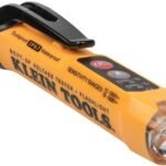 Klein Tools NCVT3P Dual Range Non Contact Voltage Tester, 12 - 1000V AC Pen, Flashlight, Audible and Flashing LED Alarms, Pocket Clip
