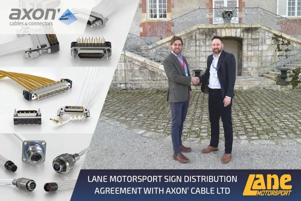 Lane Motorsport signs Axon Cable