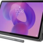 Lenovo Idea Tab - College Tablet - 11″ 2.5K IPS Touchscreen Display - 90Hz - MediaTek Dimensity 6300-4 GB Memory - 128 GB Storage - Integrated Arm Mali-G57 MC2 - Tab Pen and Folio Case