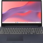 Lenovo IdeaPad 3i Chromebook, 15.6” FHD Display, Intel Celeron N4500, 8GB RAM, 64GB eMMC, 1920x1080 px, 720p Camera, Chrome OS, Abyss Blue