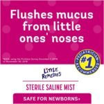 Little Remedies Sterile Baby Saline Nasal Mist, Safe for Newborns to Relieve Stuffy and Dry Noses, 3 Fl Oz - Image 2