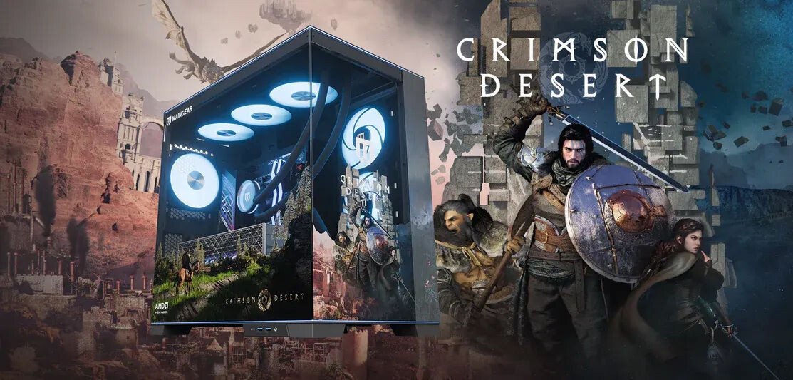 MAINGEAR Drops Custom Crimson Desert Limited Edition PC