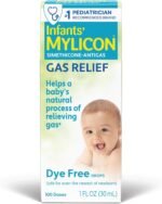 MYLICON Infants Gas Relief Drops for Infants and Babies, Dye Free Formula, 1 Fluid Ounce