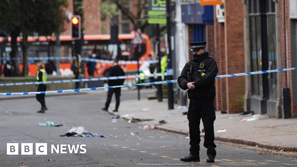 Man charged after seven people hit by car in Derby