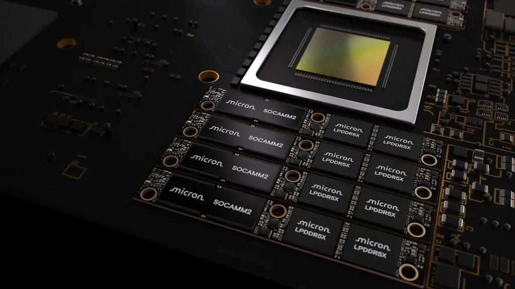Micron sampling 256GB LPDRAM module