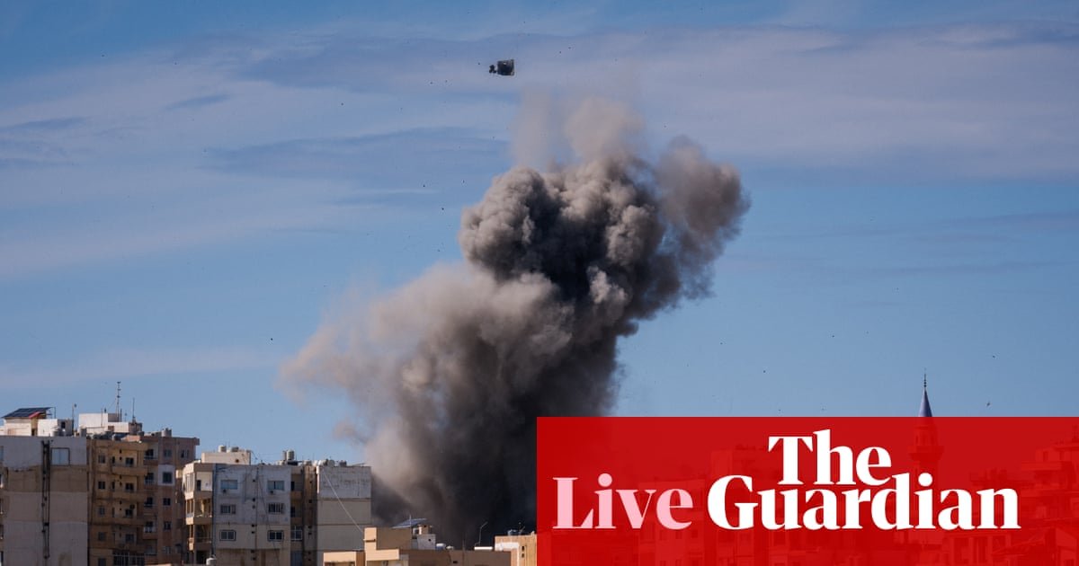 Middle East crisis live: Israeli military issues new evacuation warning for Beirut; Trump reportedly approves sending more troops | US-Israel war on Iran