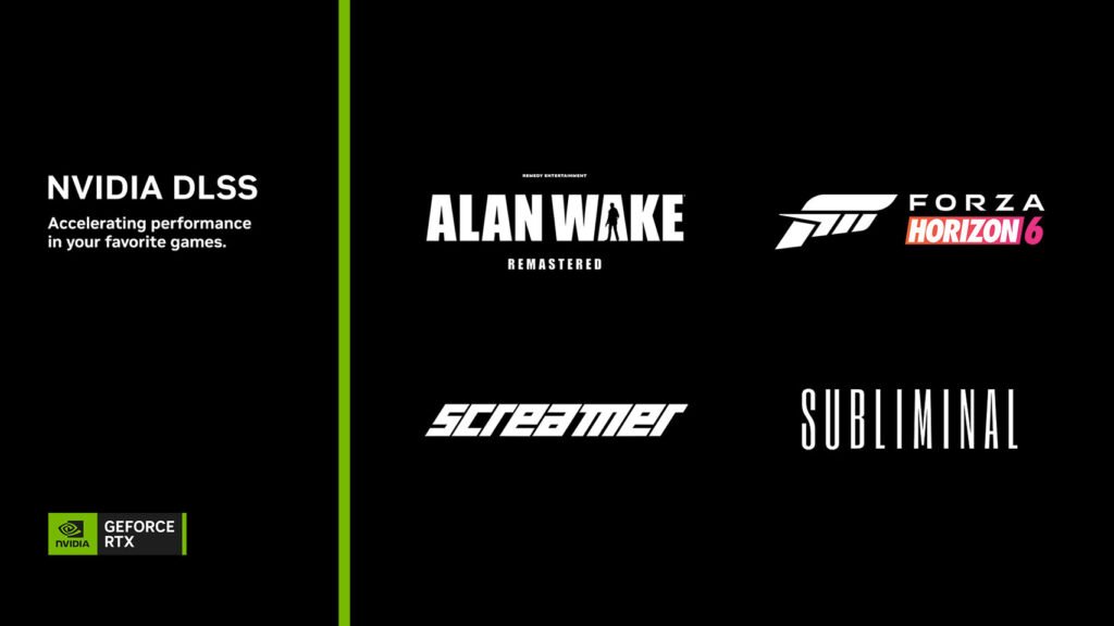 NVIDIA DLSS 4 Comes to Forza Horizon 6, Screamer & Subliminal