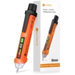 Neoteck Non-Contact AC Voltage Tester Pen, AC 12-1000V, LED Flashlight, Buzzer Alarm for Live/Null Wire Judgment