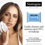 Neutrogena Makeup Remover Wipes Micellar Alcohol-Free Face Towelettes Remove Waterproof Mascara & Oil, Compostable 100% Plant-Based Cloth, Dermatologist & Ophthalmologist Tested, Twin Pack 2 x 25 ct - Image 2