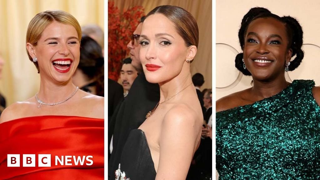 Oscars red carpet: Stars and fashion in pictures
