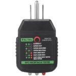 Outlet Tester for GFCI and Standard North American 120V AC Electrical Outlets, Receptacle Tester, Home & Professional Use, Detects Common Wiring Problems, ETL Listed