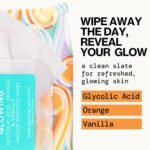 Pacifica Glowing Makeup Remover Wipes – With Glycolic Acid for AHA Exfoliating and Facial Cleansing – No Rinse Face Cleaning Towelettes – Dermatologist Tested, Vegan & Cruelty-Free – 30 Pack - Image 2