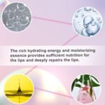 Permotary 30 PCS Moisturizing Collagen Lip Mask Crystal Mouth Care Pads Mask for Moisturizing & Reducing Chapped, Smoothing Fine Lines Lip Patches with Moisture Essence for Valentines Day Gifts - Image 2