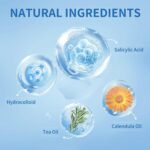 Pimple Patches for Face, 4 Size 300 Counts Acne Patches, Hydrocolloid Patches for Covering Zits and Blemishes, Spot Stickers with Salicylic Acid, Tea Tree Oil & Calendula Oil - Image 2