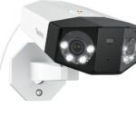 REOLINK Duo 3 PoE 16MP UHD Dual-Lens PoE Security Camera with 180° Panoramic View, Motion Track, F1.6 Color Night Vision, Person/Vehicle/Animal Detection, 2 Way Talk, Supports 24/7 Recording