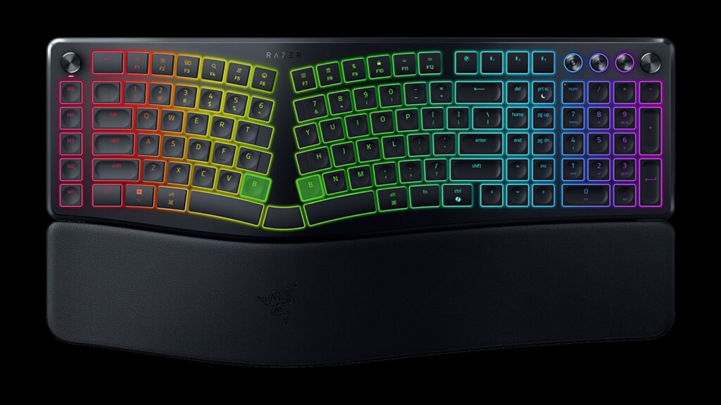 Razer Introduces the Pro Type Ergo Wireless Keyboard Series