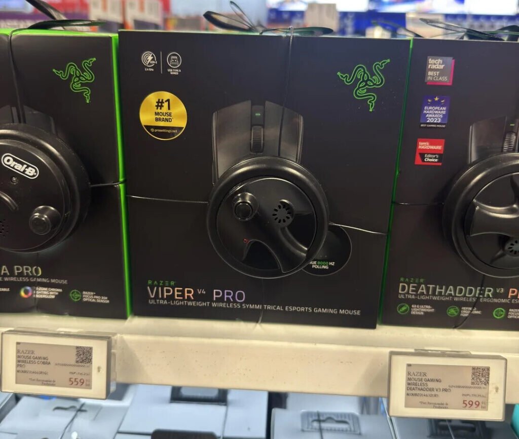Razer Viper V4 Pro Gaming Mouse Leaks in Physical and Online Stores