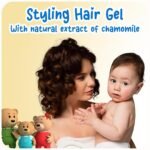 Ricitos de Oro Chamomile Hair Gel -Preserves Natural Color, Non-Greasy, Alcohol Free, Hypoallergenic, Tear-Free, Gentle Daily Use - Baby, Kids Hair Gel, Toddler - 4.05 Oz, 3-Pack - Image 2