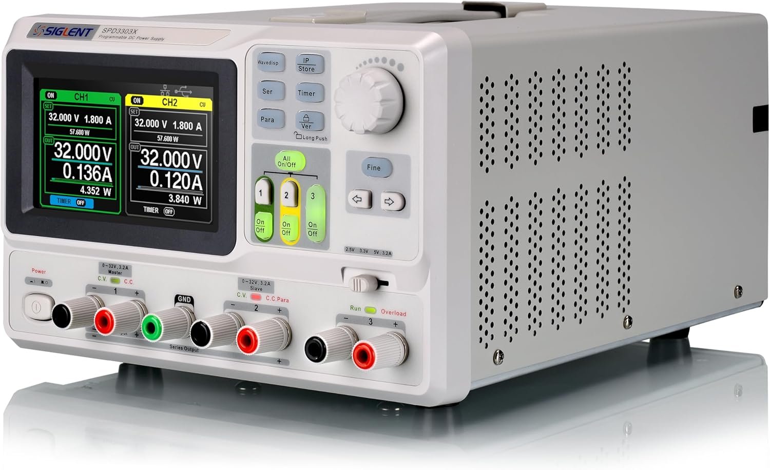 Siglent Technologies SPD3303X-E Triple Output Power Supply Siglent Technologies SPD3303X-E Triple Output Power Supply - Image 1