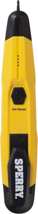 Sperry Instruments STK001 Non-Contact Voltage Tester (VD6504) & GFCI Outlet / Receptacle Tester (GFI6302) Kit, Electrical AC Voltage Detector, Yellow & Black - Image 2