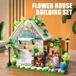 TGL Flower House Building Set with Lights,Garden House Building Toy Kits Compatible with Trend,Creative Greenhouse Playset,Christmas Birthday Gift for Adults or Girls 8-12 Years(719PCS) - Image 2