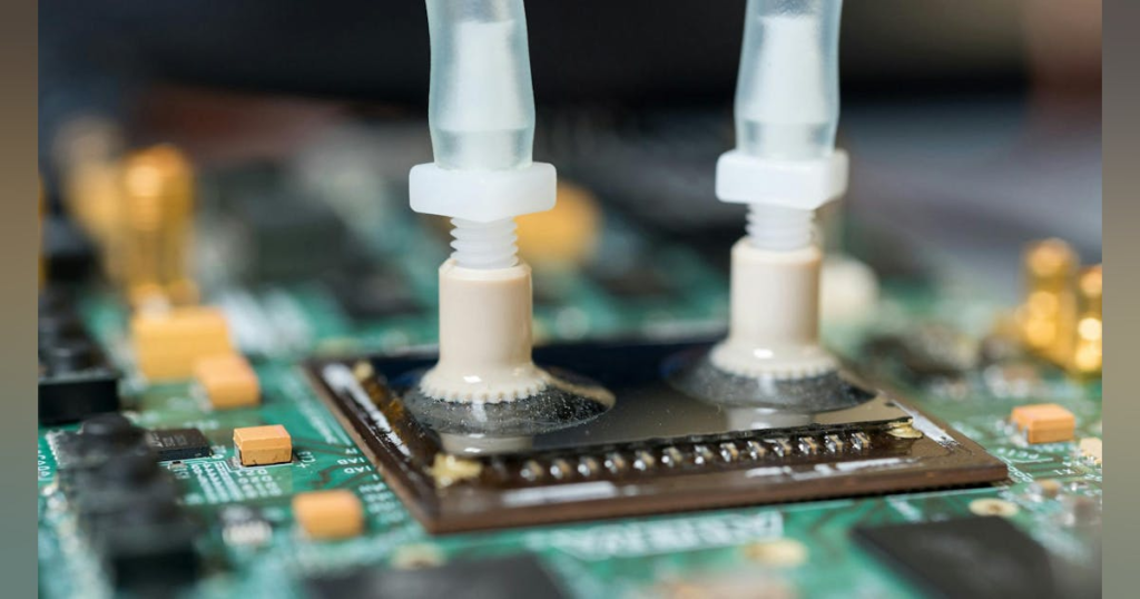 The Liquid-Cooled Plumbing Behind AI’s Power Surge