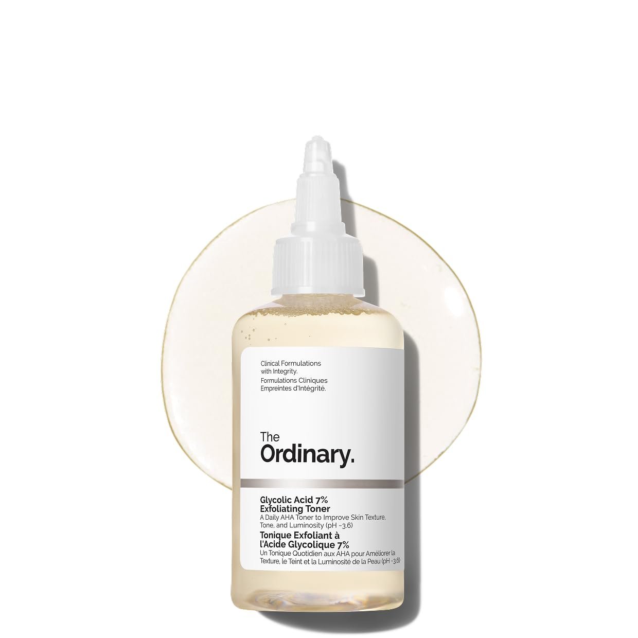 The Ordinary Glycolic Acid 7% Exfoliating Toner, Brightening and Smoothing The Ordinary Glycolic Acid 7% Exfoliating Toner, Brightening and Smoothing Daily Toner for More Even-Looking Skin Tone - Image 1